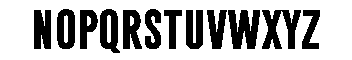 Hothick Regular Font UPPERCASE