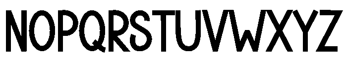 Hotmilk Font UPPERCASE