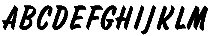 Hotrod Brush Regular FONT