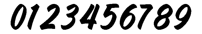 Hotrod-BrushRegular Font OTHER CHARS