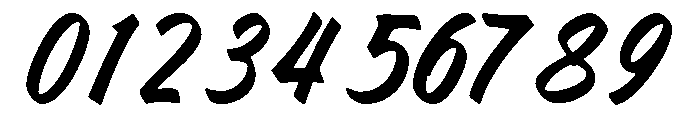 Hotrod Script Font OTHER CHARS
