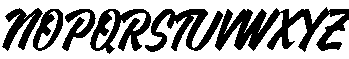 Hotrod Script Font UPPERCASE