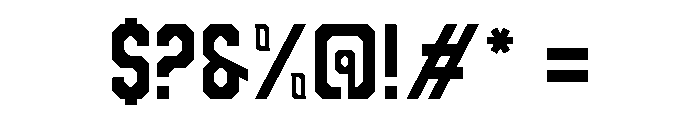 Hotspor Font OTHER CHARS