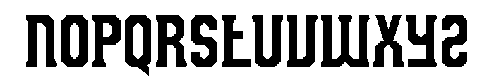 Hotspor Font LOWERCASE