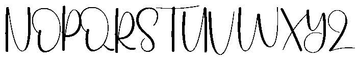 Hotwhells Font UPPERCASE