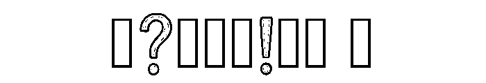 Houba Regular Font OTHER CHARS