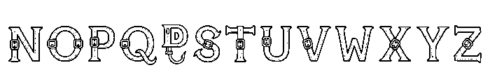 Houba Regular Font LOWERCASE
