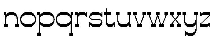 House Beach Regular Font LOWERCASE