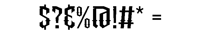 House Blend Font OTHER CHARS