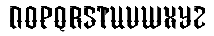 House Blend Font UPPERCASE