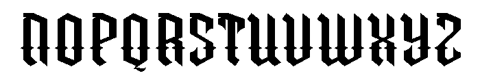 House Blend Font LOWERCASE