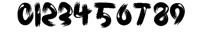 House Blury Font OTHER CHARS
