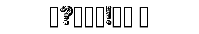 House Brick By Squeeb C Regular Font OTHER CHARS