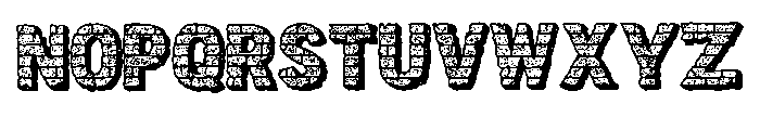 House Brick By Squeeb C Regular Font UPPERCASE