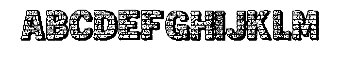 House Brick By Squeeb C Regular FONT