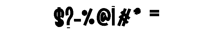 House Grandma Font OTHER CHARS