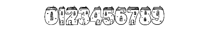 House Home By Squeeb Cr Regular Font OTHER CHARS