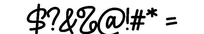 House Letter Font OTHER CHARS