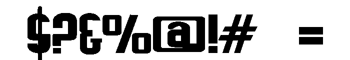 House  Mushroom Font OTHER CHARS