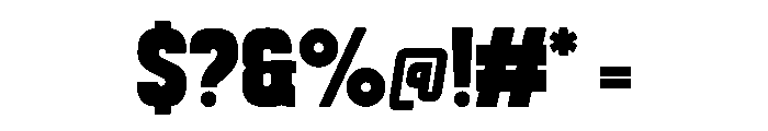 House Regular Font OTHER CHARS