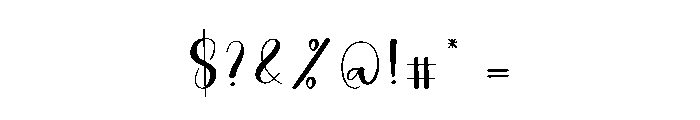 House Santa Font OTHER CHARS