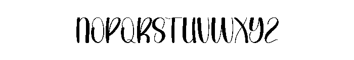 House Santa Font LOWERCASE