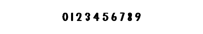House Spooky Font OTHER CHARS