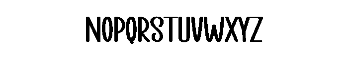 House Spooky Font UPPERCASE