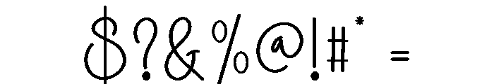 House Valentine Font OTHER CHARS
