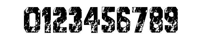 Houston Grunge Regular Font OTHER CHARS