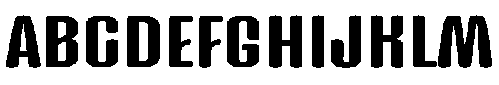 Hova Regular Font UPPERCASE