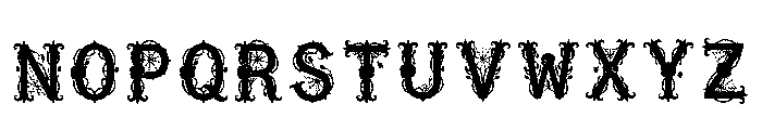 Hovian Regular Font LOWERCASE