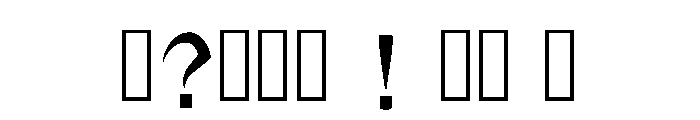 Howard Regular Font OTHER CHARS