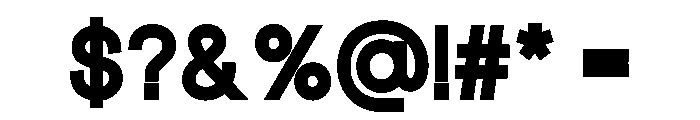 Howblow Black Font OTHER CHARS
