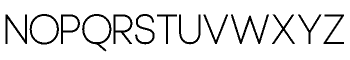 Howblow Light Font LOWERCASE