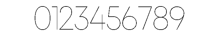 Howblow Thin Font OTHER CHARS
