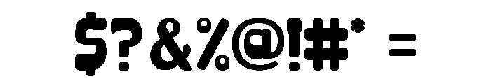 Howdy Badge Font OTHER CHARS