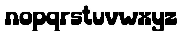 Howdy Badge Font LOWERCASE