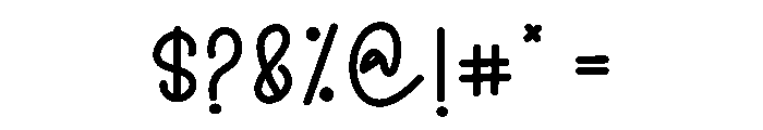 Howdy Brother Font OTHER CHARS