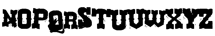 Howdy CF Spring Font UPPERCASE
