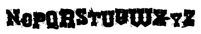 Howdy CF Summer Font LOWERCASE