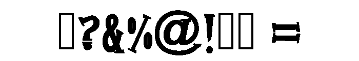 Howdy Carnival Regular Font OTHER CHARS
