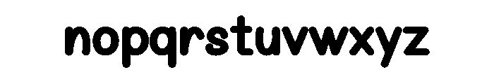 Howdy Christmas Font LOWERCASE