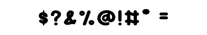 Howdy Winter Font OTHER CHARS