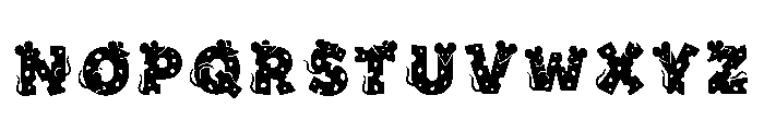 Howl Regular Font LOWERCASE