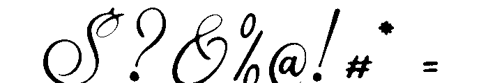 Howtaly Font OTHER CHARS