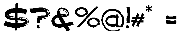Hoxiz Font OTHER CHARS