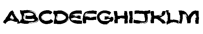 Hoxiz Font UPPERCASE