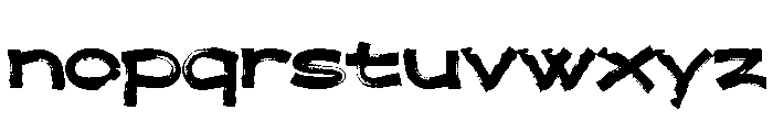 Hoxiz Font LOWERCASE