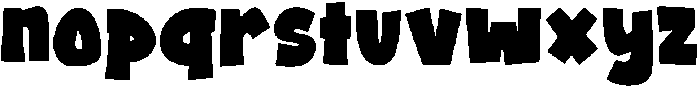 HOLIDAY SNACK otf (400) Font LOWERCASE
